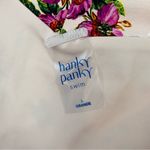 Hanky Panky  Ruffle Trim V-Cut Bikini Bottom Botanical Treasures Floral‎ Blush L Photo 3