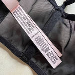 Victoria's Secret NWOT  Dream Angels Black Sexy Floral Front Bow Bra Bralette Photo 7