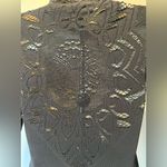 Bebe  Black Textured Fabric Photo 5