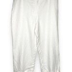 Style & Co . White Linen Summer Pants 12 Petite Photo 0