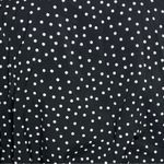 Suki So Jumpsuit Womens Medium Black White Polka Dot Retro Feminine Preppy‎ Boho Photo 4