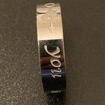 Arrow with heart me and you titanium ring size 8 Photo 3