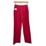 DEADSTOCK 70s Happy Legs High Rise Wide Leg Trouser Pants Rare Vintage Red‎ NWT Red Size undefined Photo 4