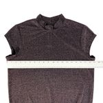 Sanctuary Shimmer And Shine Black Rose Gold Cap Sleeve Blouse Top Size Small Photo 2