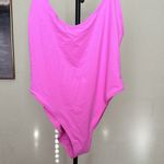 SKIMS  Scoop Neck One Piece Neon‎ Orchid 2X Photo 4
