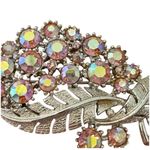 CORO AURORA BOREALIS RHINESTONE PIN/BROOCH Photo 2