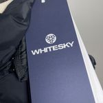 WHITESKY Women's Down Jacket XXS – Waterproof, 650+ Fill, Removable Hood Black Photo 12