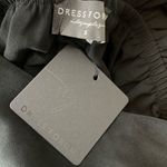 Dress Forum Womens Halter Tie Waist Cut-Out Sleeveless Jumpsuit Black Medium NWT Photo 9