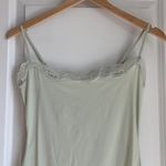 SKIMS Fits Everybody Lace Long Slip Dress in Spearmint, Size Medium Photo 6