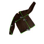 Acne Studios  DEBORAH L WOOL Ribbed V Neck Sweater Black Size S Photo 1