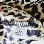 Alice & Trixie  animal print silk blouse size xs Photo 6