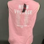Pimkie NWT AC/DC HIGH VOLTAGE PINK TANK Photo 5