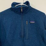 Patagonia Blue Quarter Zip Pullover Sweatshirt Photo 1