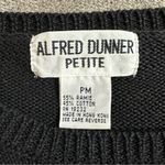 Alfred Dunner  Vintage Black Christmas Sweater Photo 6