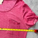 Chico's  Maxi‎ Dress Women's Size 3 Pink Short Sleeve Casual Pocket Cotton Blend Photo 8