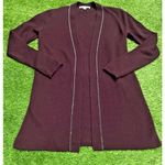 Neiman Marcus  The Cashmere Collection  Open Cardigan Sparkle Beaded Sweater sz S Photo 0