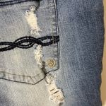 Indigo Rein  Forever Womens Jean Shorts Size 7 Denim Distressed Cuffs Excellent Condition Photo 3