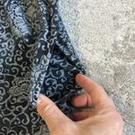 Fresh Produce  Dress Womens XS Blue Gray Floral Short Sleeve Cotton Pockets USA Photo 4