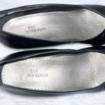 ROS HOMMERSON H36070 Womens Black Leather Snakeskin Wedge Dress Mules Shoes 7.5M Size 7.5 Photo 7