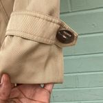 B&S fashion wear woman’s tan trench coat size Large Photo 4