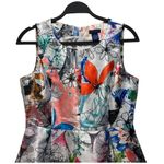 Doncaster  Collection Womens Floral Sleeveless Shift Dress 8P Multicolor Photo 3