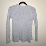 Gap  Light Gray Cable Knit Sweater Photo 2