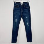 Current/Elliott New The High Waist Stiletto Great Love Destroy w/ Raw Hem Jeans Photo 1