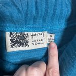 Habitat Sweater Women Size S Blue Cotton Fleece Feel Cowl Neck Long Sleeve Boho Photo 4