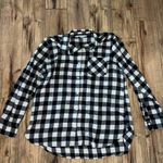 Old Navy black and white flannel Photo 0