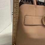 Nanette Lepore  Women’s Tan Triple Section Organized Tote Bag Dual Shoulder Strap Photo 6