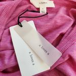 A loves A NWT Pink Rose Heathered Short Sleeve Tee Shirt (S) Photo 4