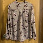 Hilary Radley Womens Pink Floral Long Sleeve Tunic Top NWOT Medium Photo 8
