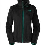 The North Face Boundary tri climate fleece black & teal zip up jacket Photo 0