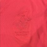 U.S. Polo Assn. Pink Fitted Cap Sleeve T-Shirt Medium Photo 6