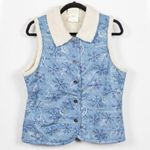 Christopher & Banks Faux Shearling Holiday Vest Photo 0