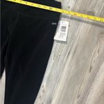 Jockey Sport Classic Black Fleece Leggings NWT Photo 5