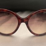 Michael Kors Brown Oval Sunglasses Photo 0