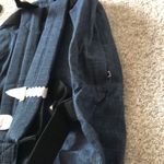 Urban Outfitters New  denim backpack, about 17.5”x13” Photo 13