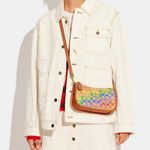 Coach  Rainbow Print Pride Purse Photo 3