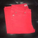 GJG Gently Used  Red Skinny Jeans Photo 7