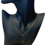 Savvy Cie Jewels 14K Gold Plated Initial Pendant Necklace with Gift Box Yellow Photo 5