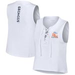 WEAR by Erin Andrews Denver Broncos White Lace Photo 1