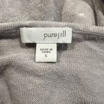 J.Jill Pure Jill Gray Linen Blend Tunic Size S Photo 3