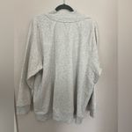 90 Degree by Reflex Size 3x Women’s Quarter Zip Pullover Sweatshirt Light Gray Photo 3