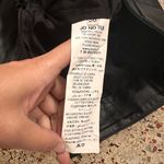 JO NO FUI Genuine Leather Crop Black Pants Size 24 Photo 5