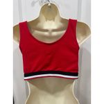 U.S. Polo Assn. Red Sports Bra Racerback Athletic Gym Workout Top Women XL Photo 4