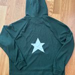 Star Print Hoodie Green Photo 1