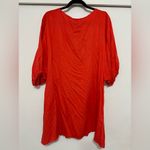 NWT Boho embroidered orange Sundress Women’s Large Photo 5