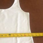 White Sleeveless Tank Mini Dress Size undefined Photo 8