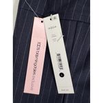 AQUA ‎ Pinstripe Bustier Crop Top Sleeveless Lined Party Clubwear Photo 6